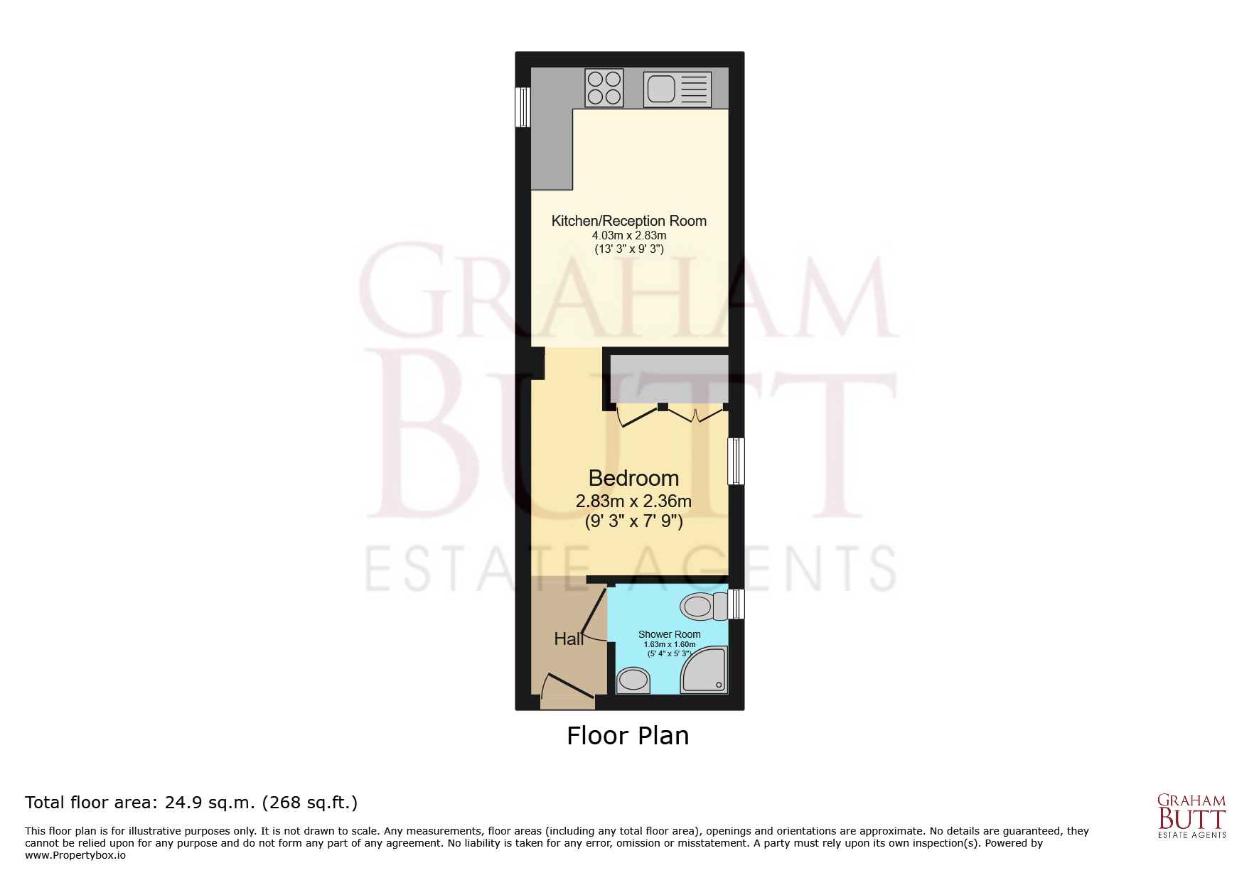 Floorplan for Littlehampton, West Sussex