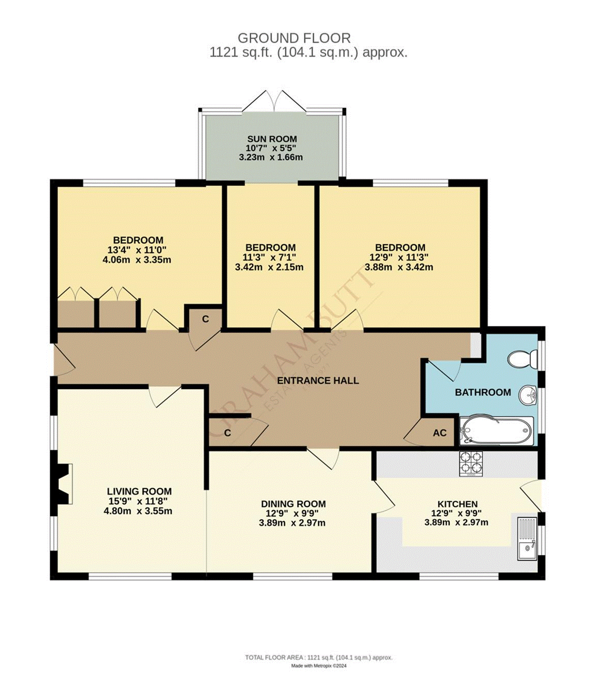 Floorplan for Littlehampton, West Sussex