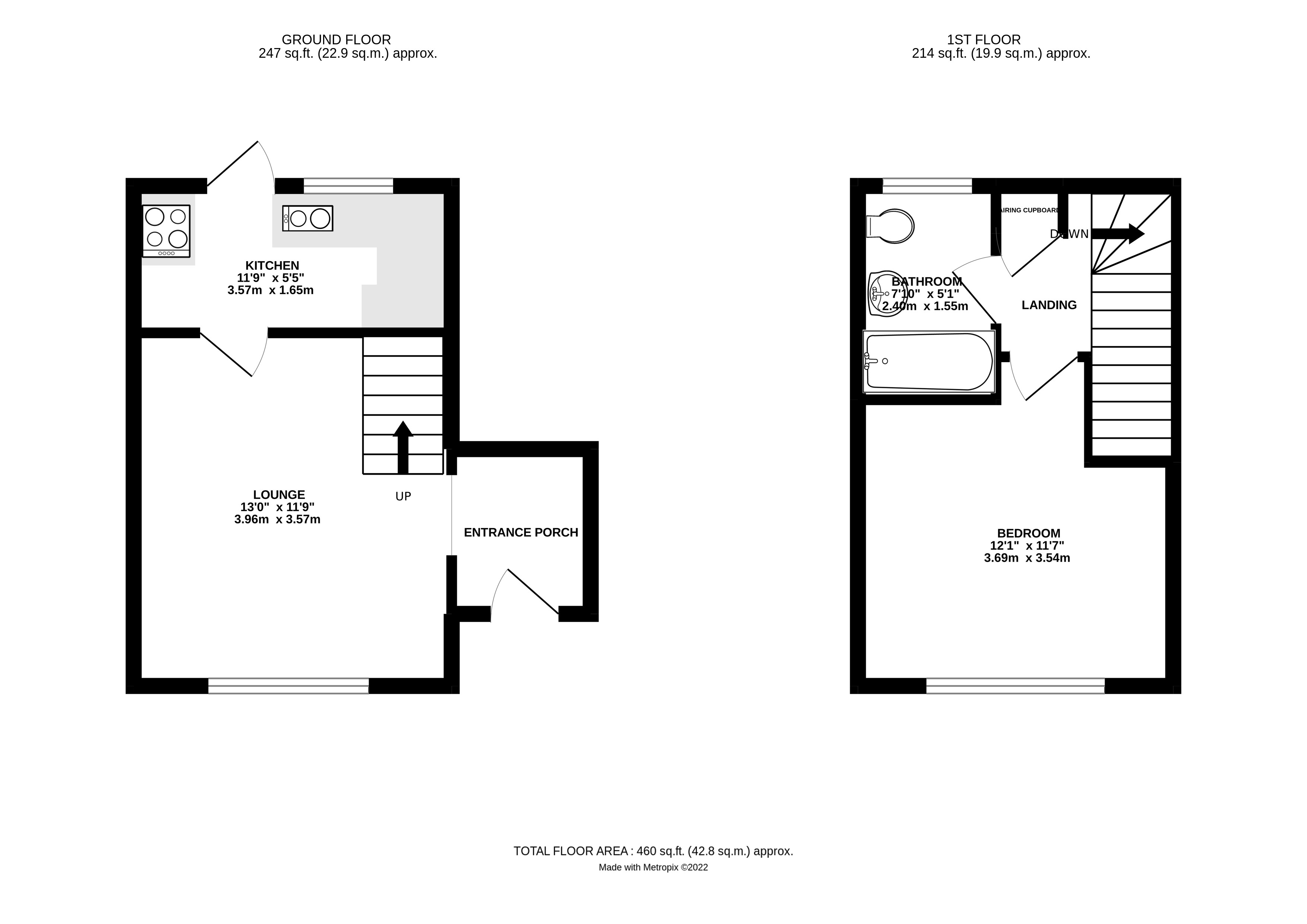 Floorplan for Littlehampton, West Sussex