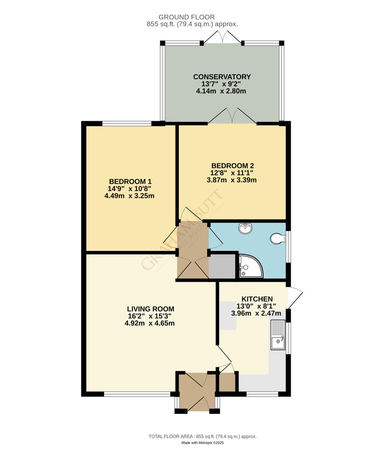 Floorplan for Littlehampton, West Sussex
