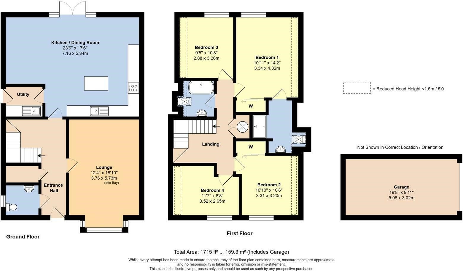 Floorplan for Climping, West Sussex