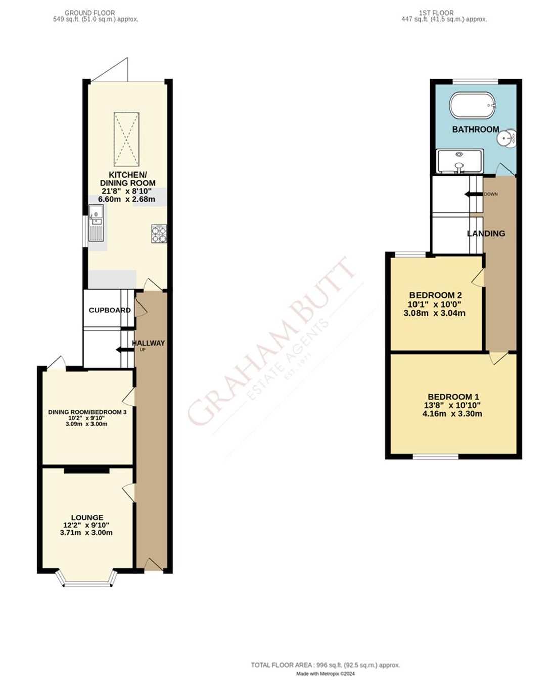 Floorplan for Littlehampton, West Sussex