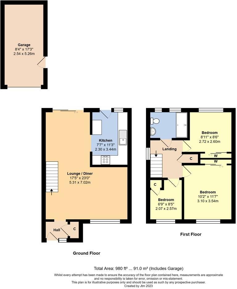 Floorplan for Littlehampton, West Sussex