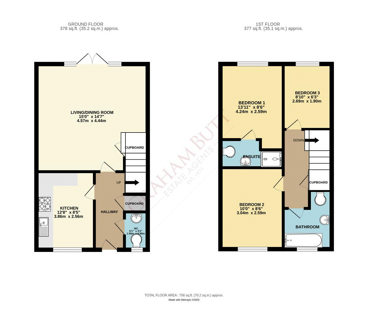 Floorplan for Littlehampton, West Sussex