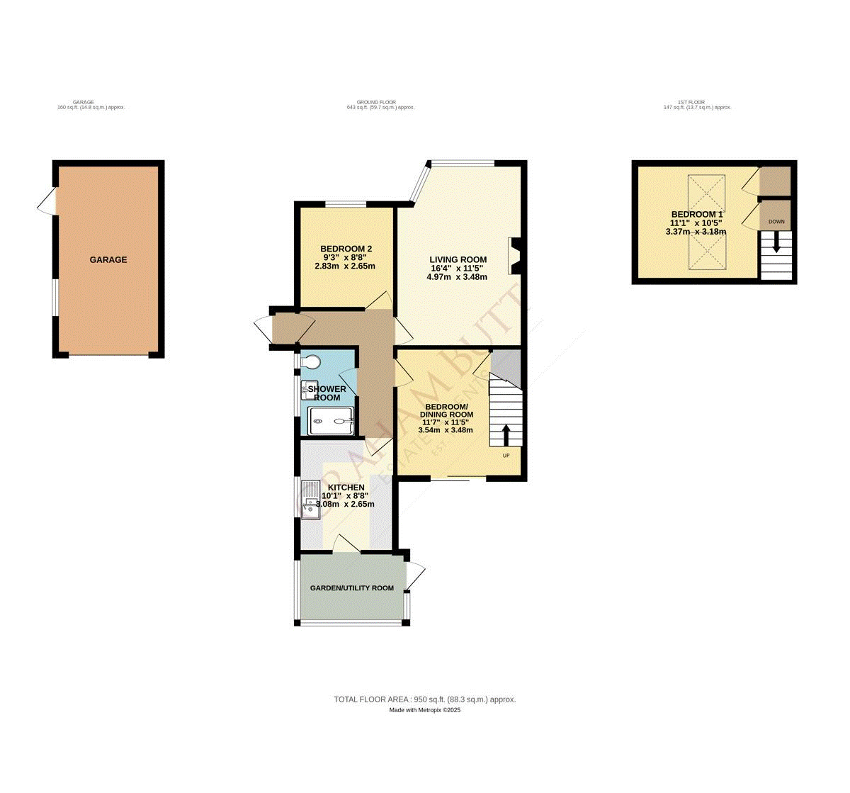 Floorplan for Wick, Littlehampton, West Sussex
