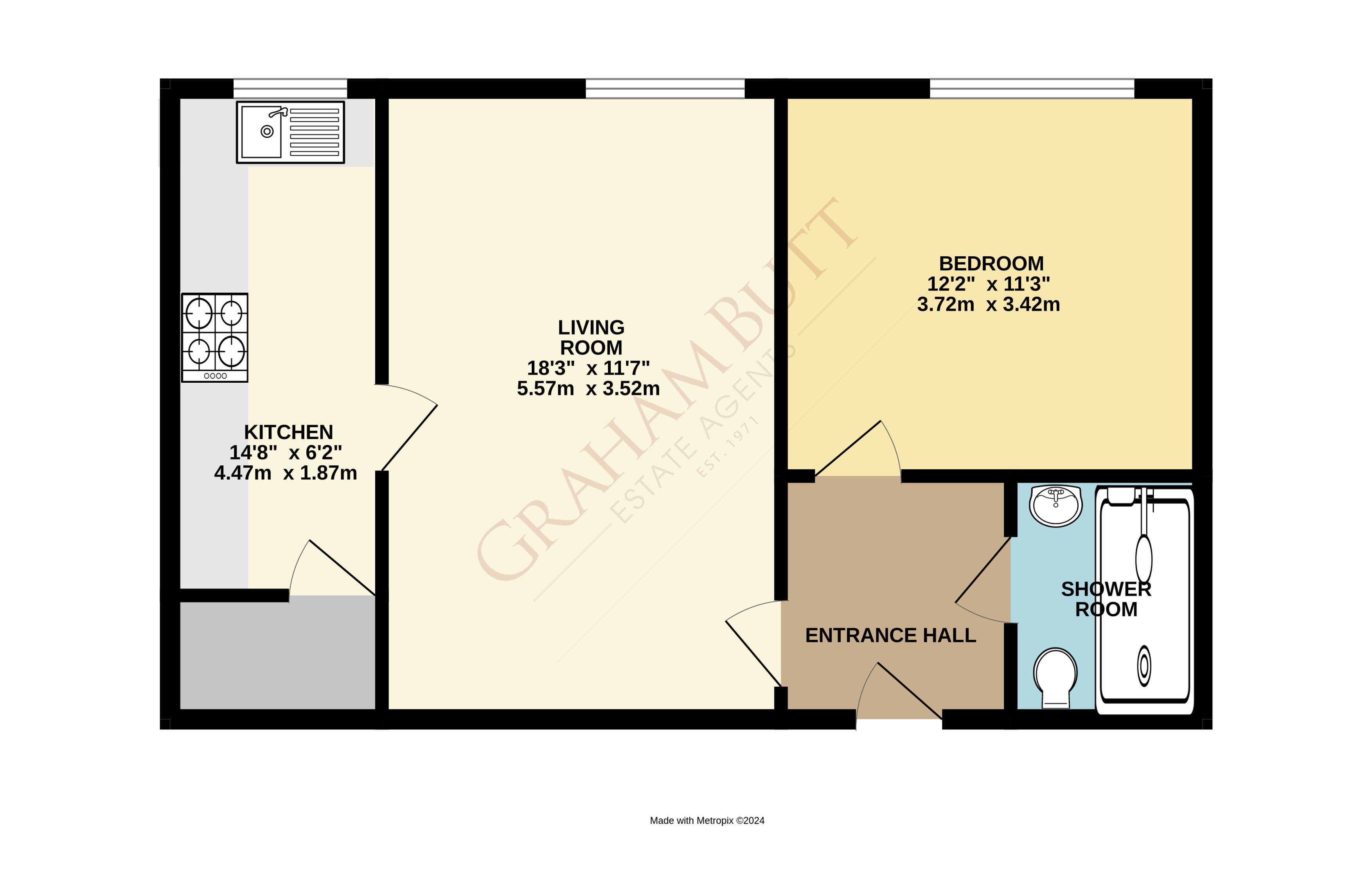 Floorplan for Littlehampton, West Sussex