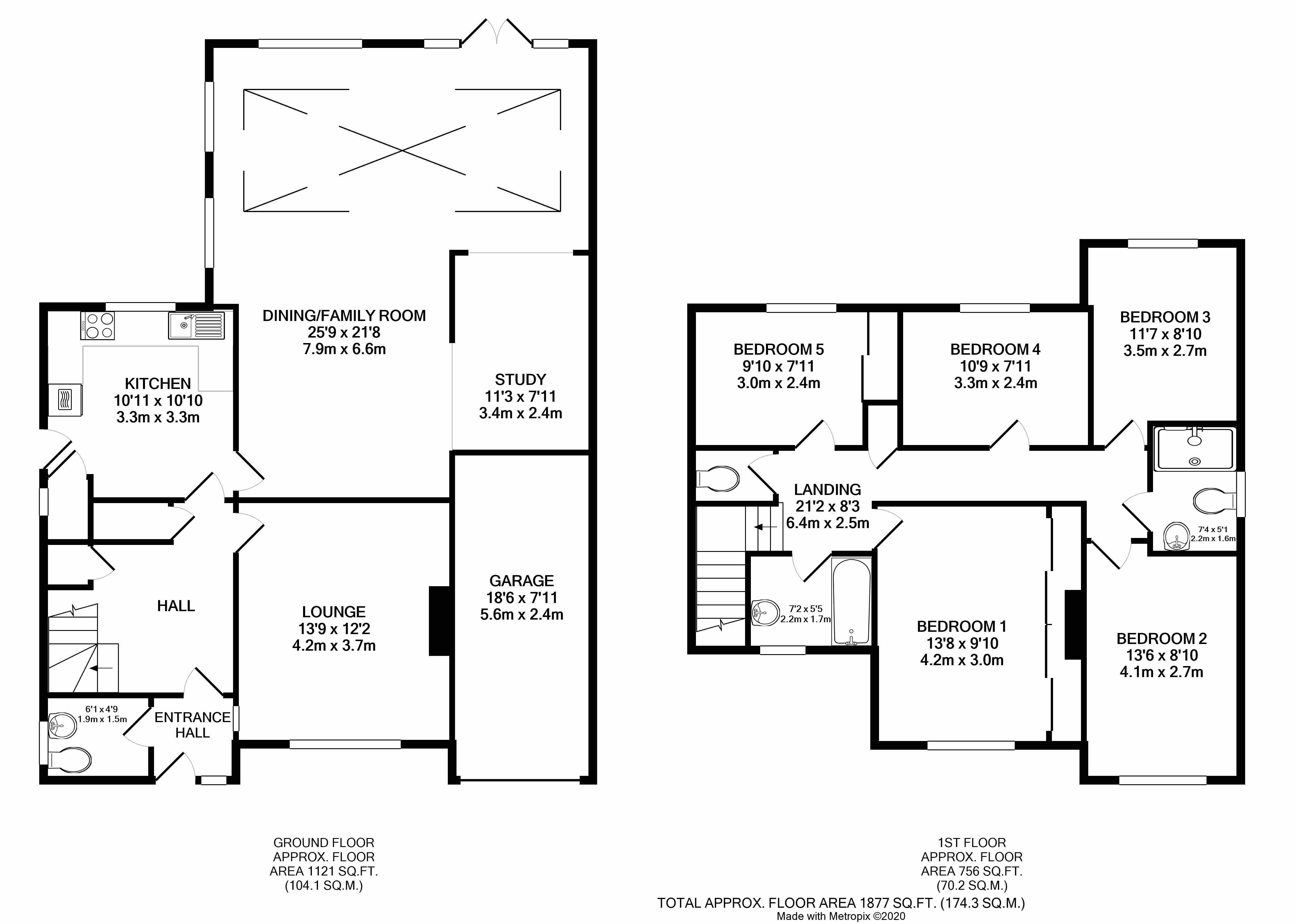 Floorplan for Littlehampton, West Sussex