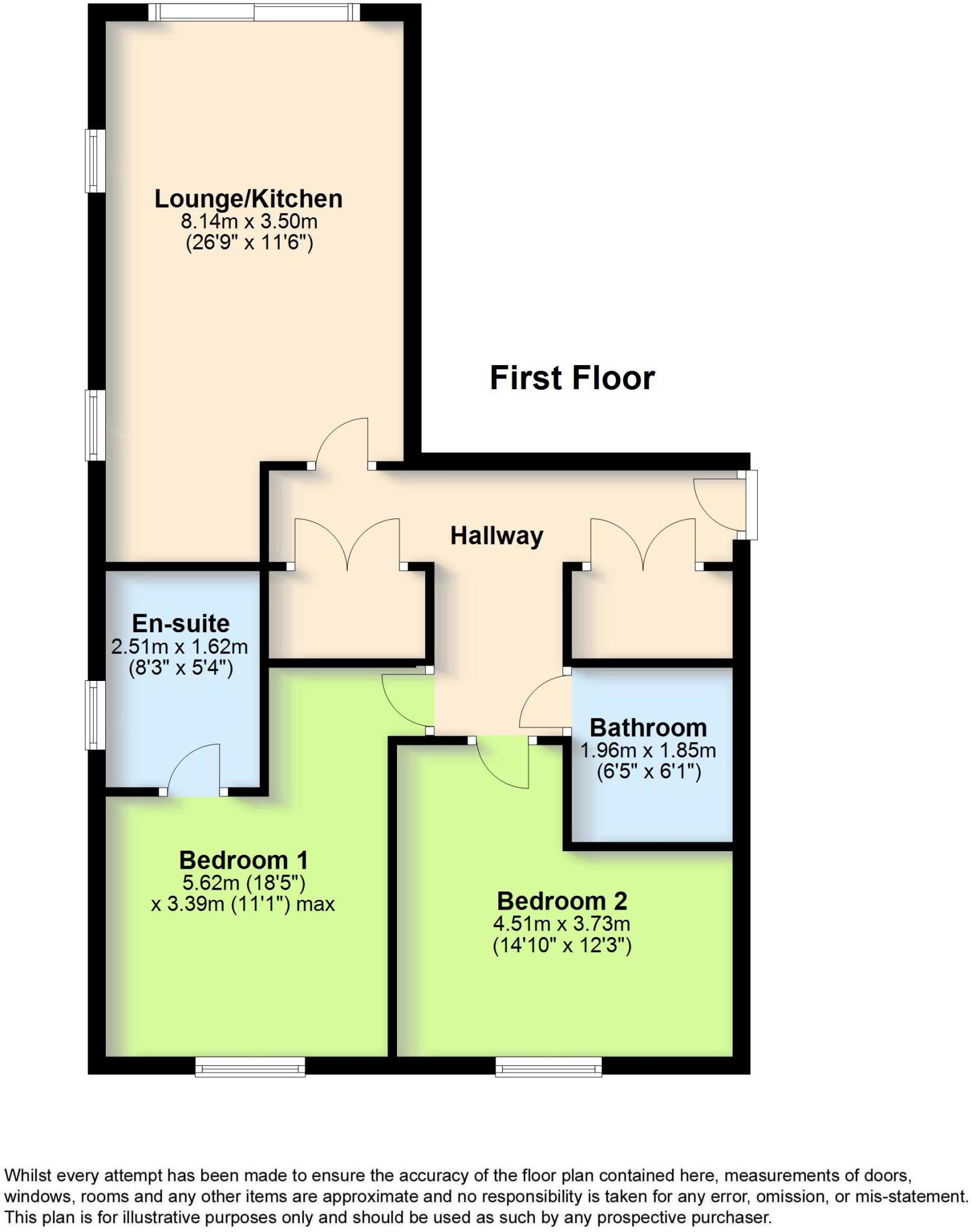 Floorplan for Littlehampton, West Sussex