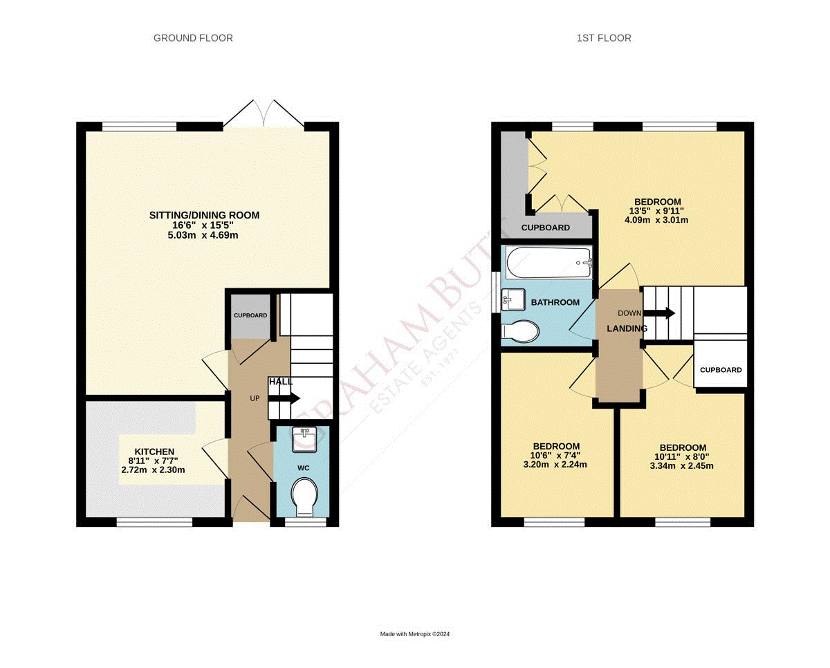 Floorplan for Ford, Arundel, West Sussex