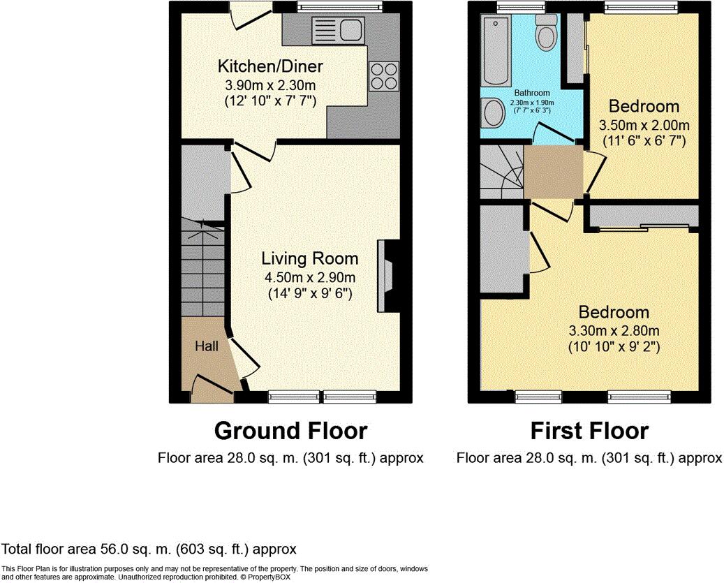 Floorplan for Littlehampton, West Sussex