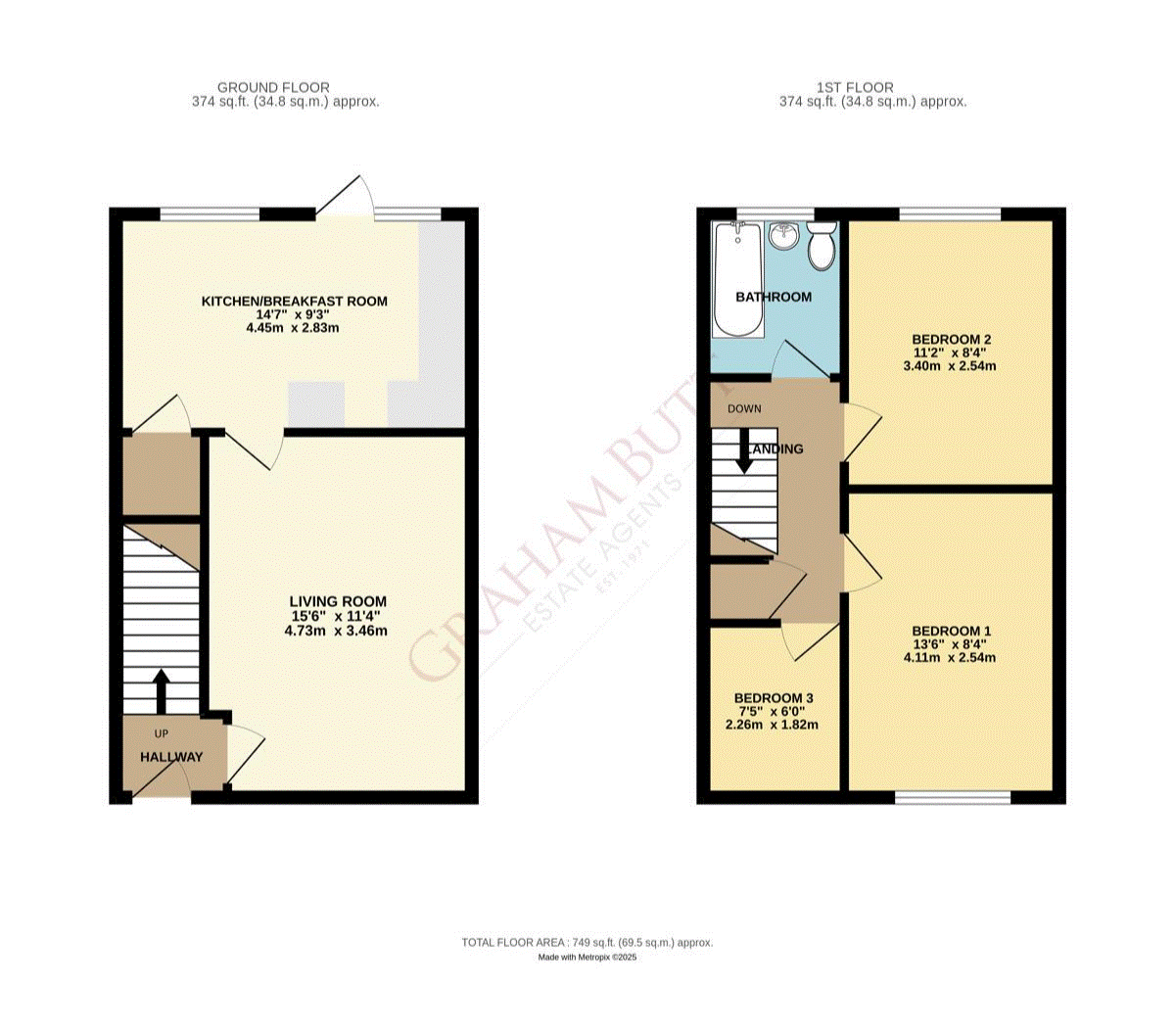 Floorplan for Littlehampton, West Sussex
