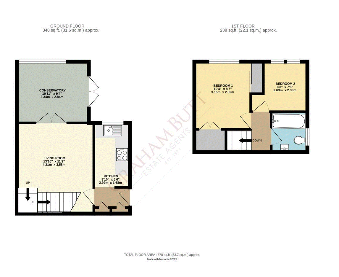 Floorplan for Littlehampton, West Sussex