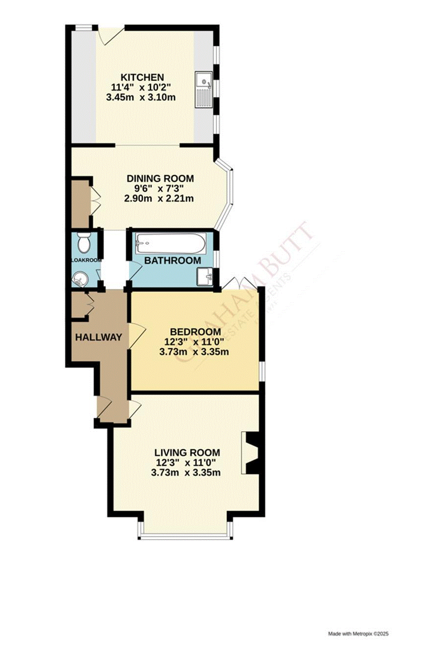Floorplan for Littlehampton, West Sussex