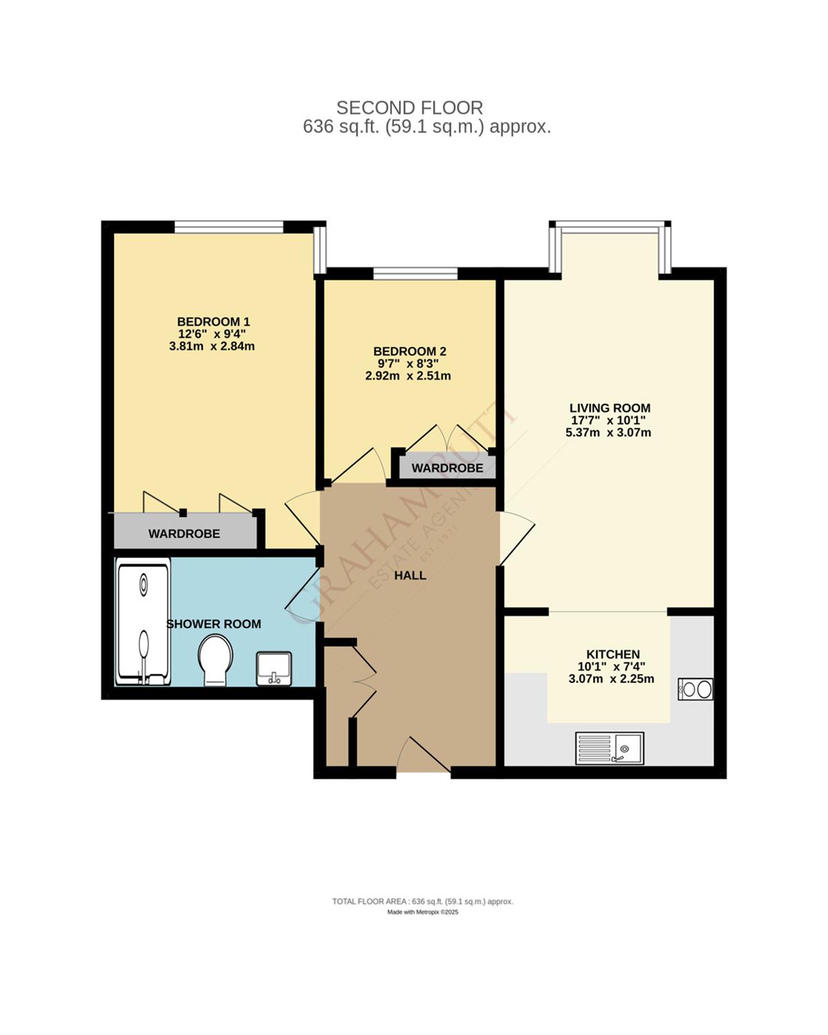 Floorplan for Fitzalan Road, Littlehampton, West Sussex