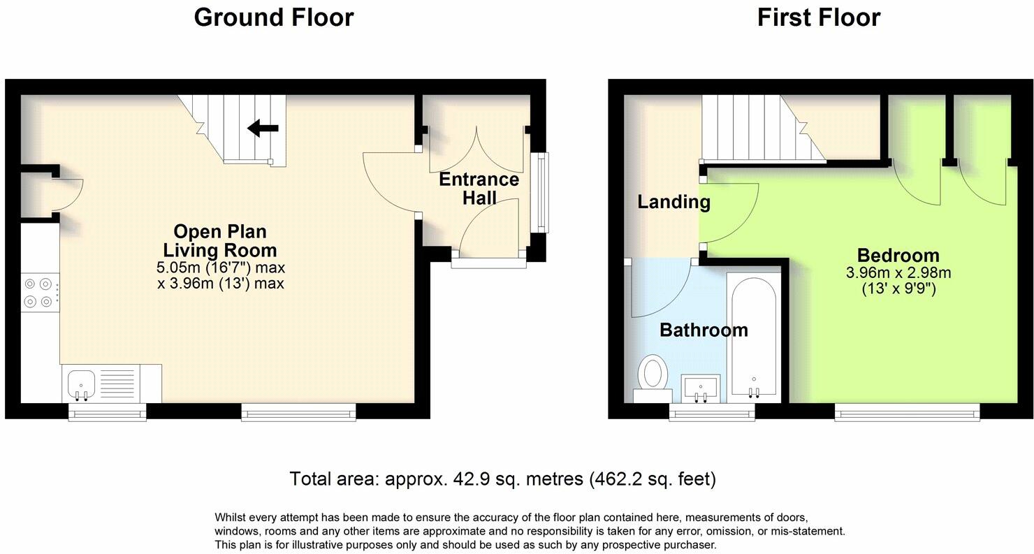 Floorplan for Yapton, Arundel, West Sussex