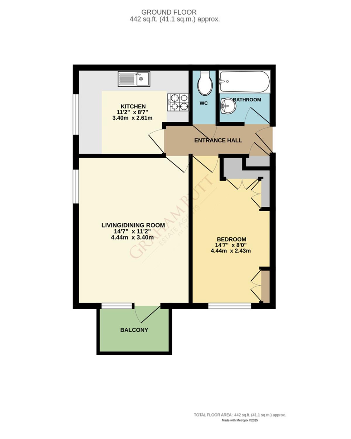 Floorplan for Littlehampton, West Sussex