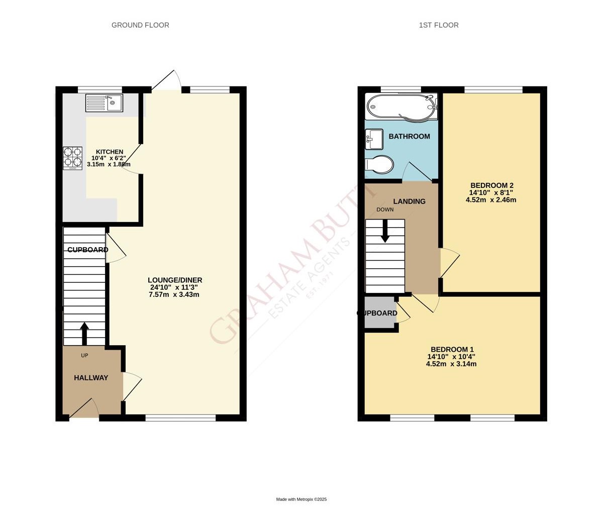 Floorplan for Willow Brook, Littlehampton, West Sussex