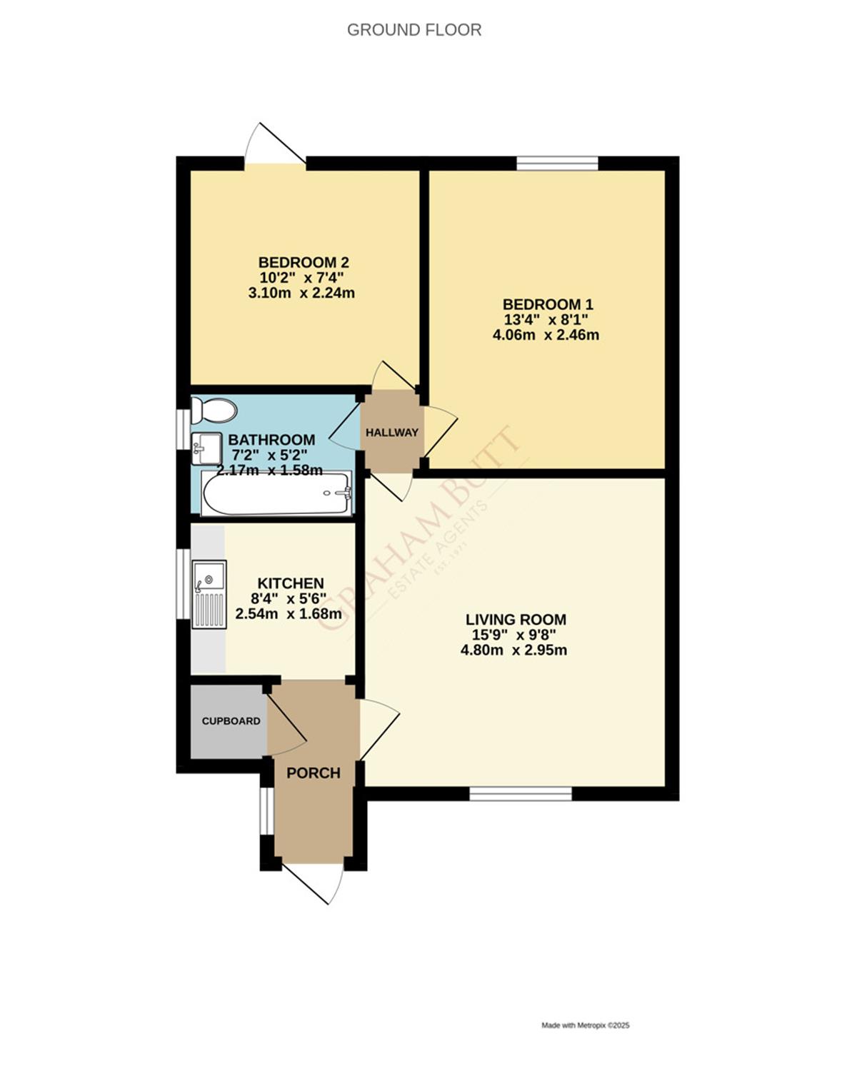 Floorplan for Littlehampton, West Sussex