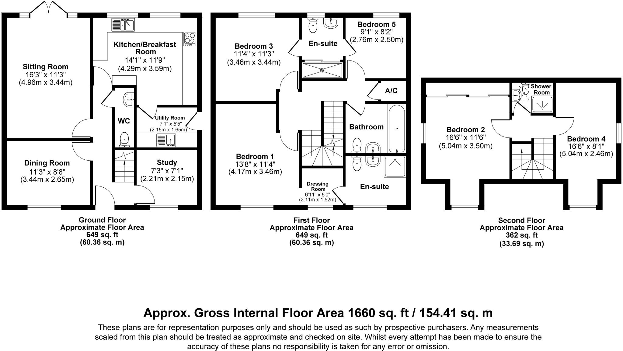 Floorplan for Littlehampton, West Sussex