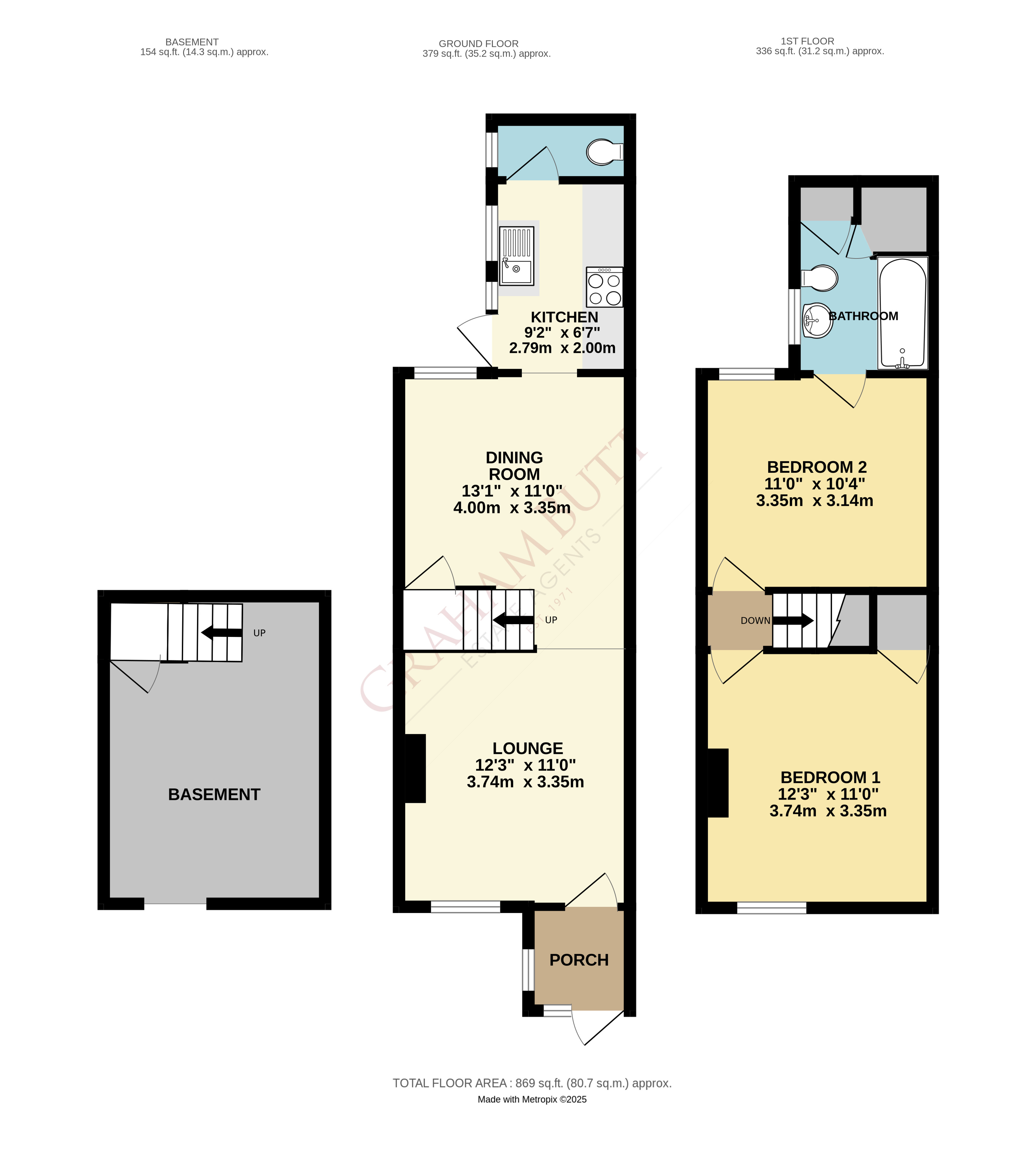 Floorplan for Littlehampton, West Sussex