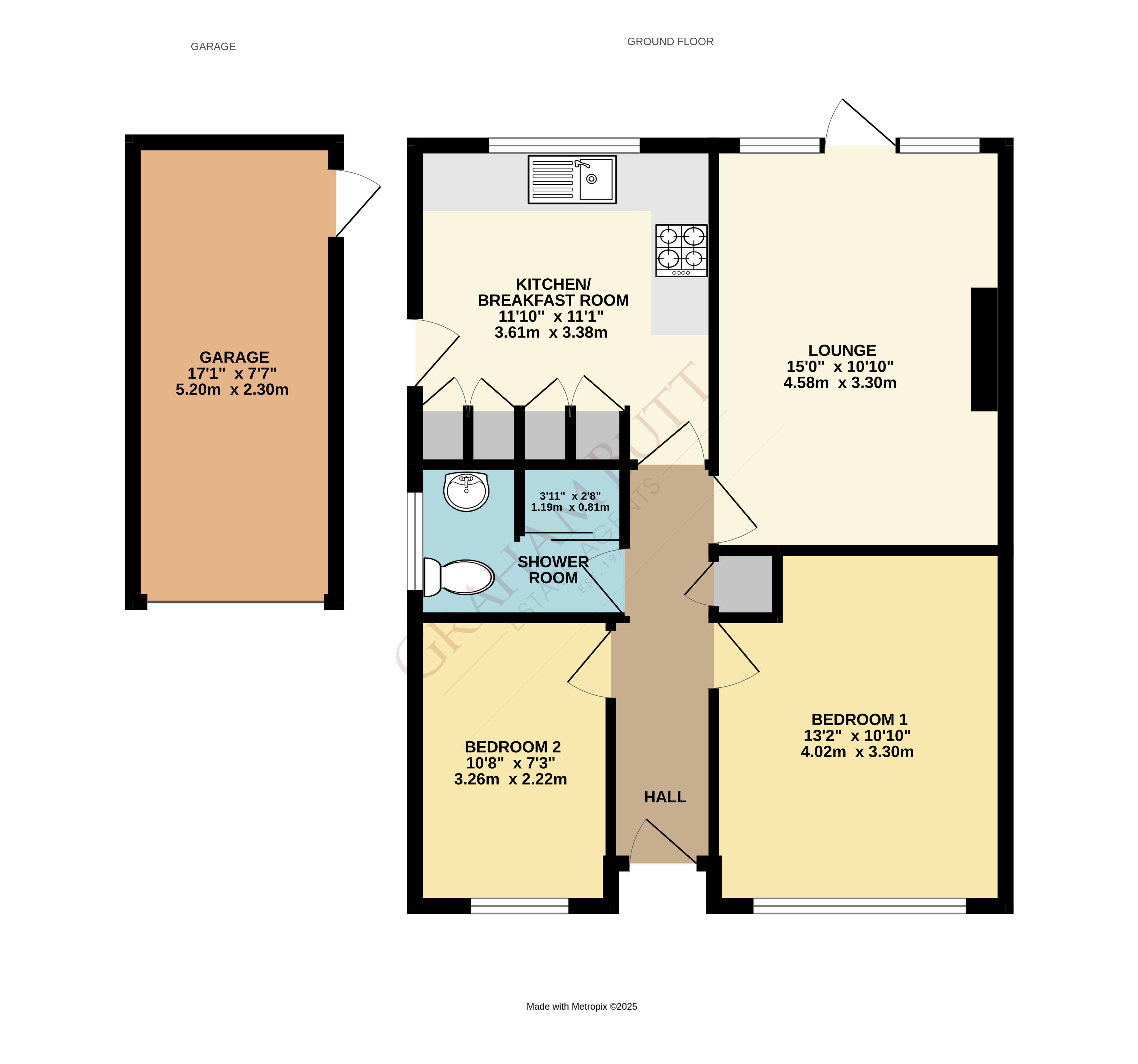 Floorplan for Littlehampton, West Sussex