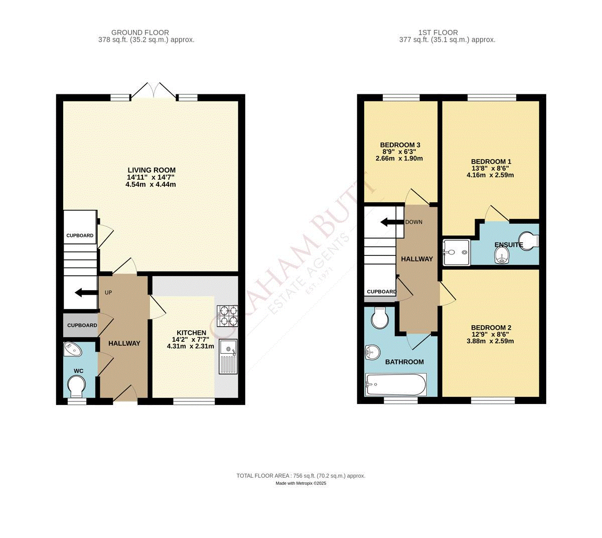 Floorplan for Littlehampton, West Sussex