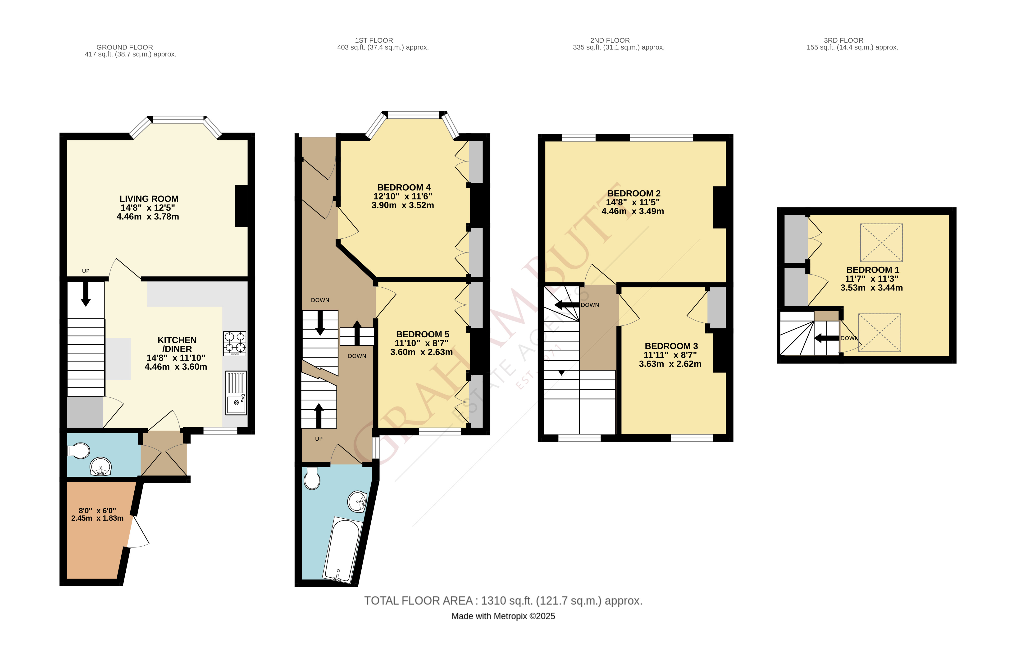 Floorplan for Littlehampton, West Sussex