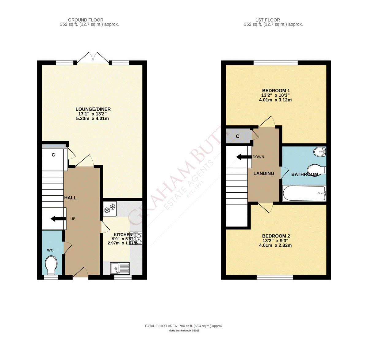 Floorplan for Littlehampton, West Sussex