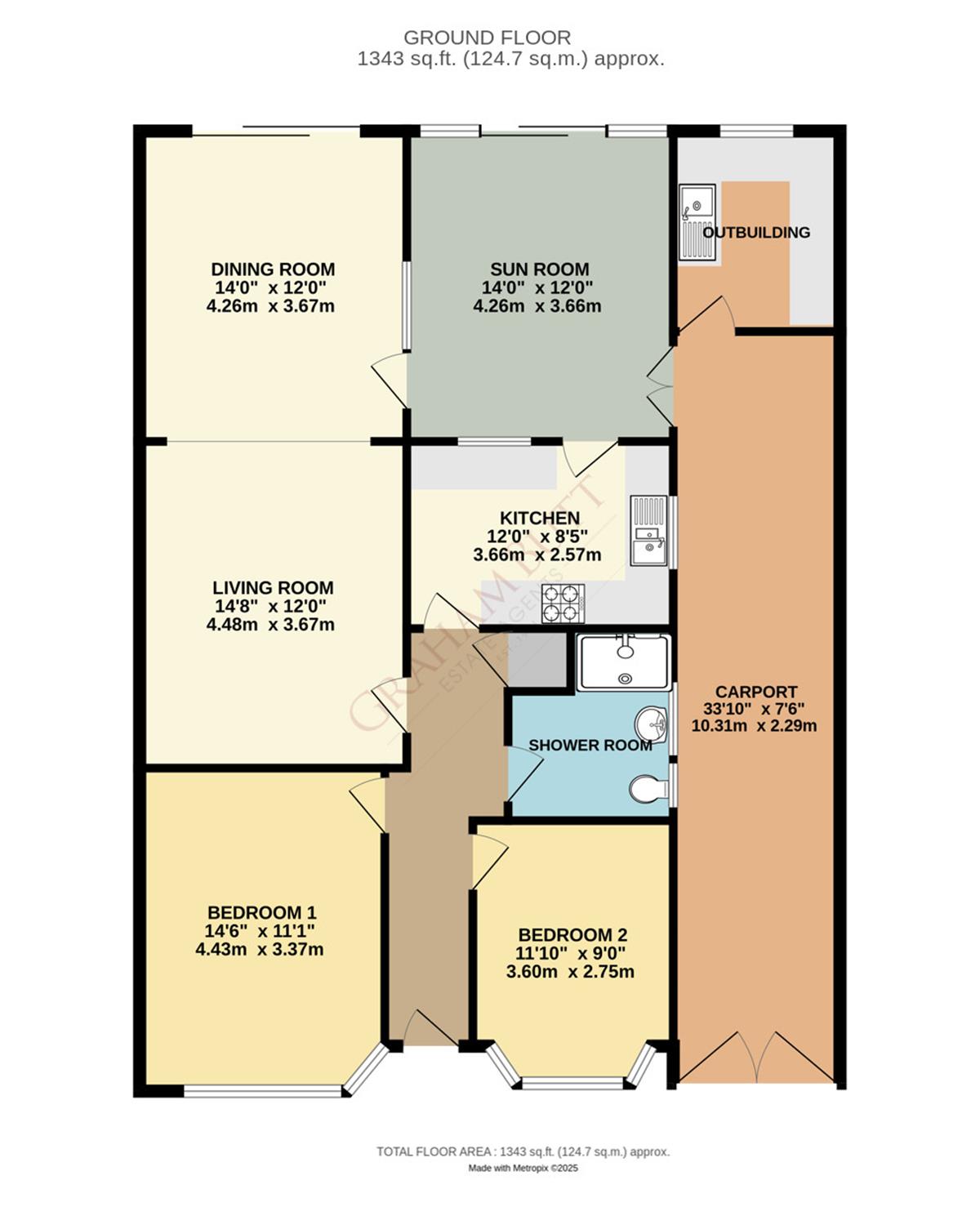 Floorplan for Littlehampton, West Sussex