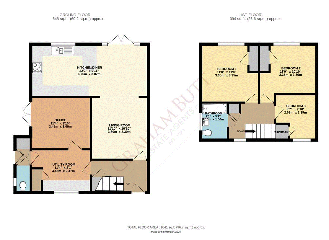 Floorplan for Barnham, Bognor Regis, West Sussex