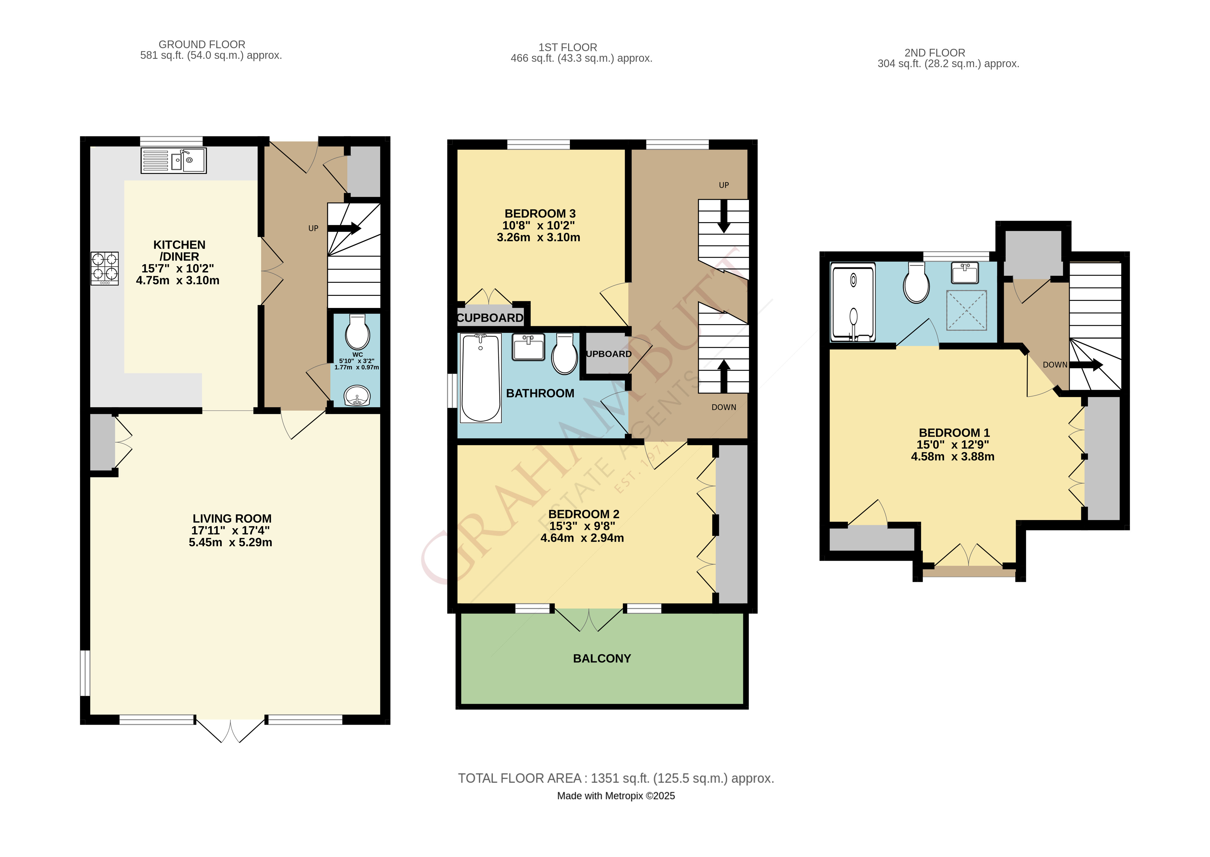 Floorplan for Littlehampton, West Sussex