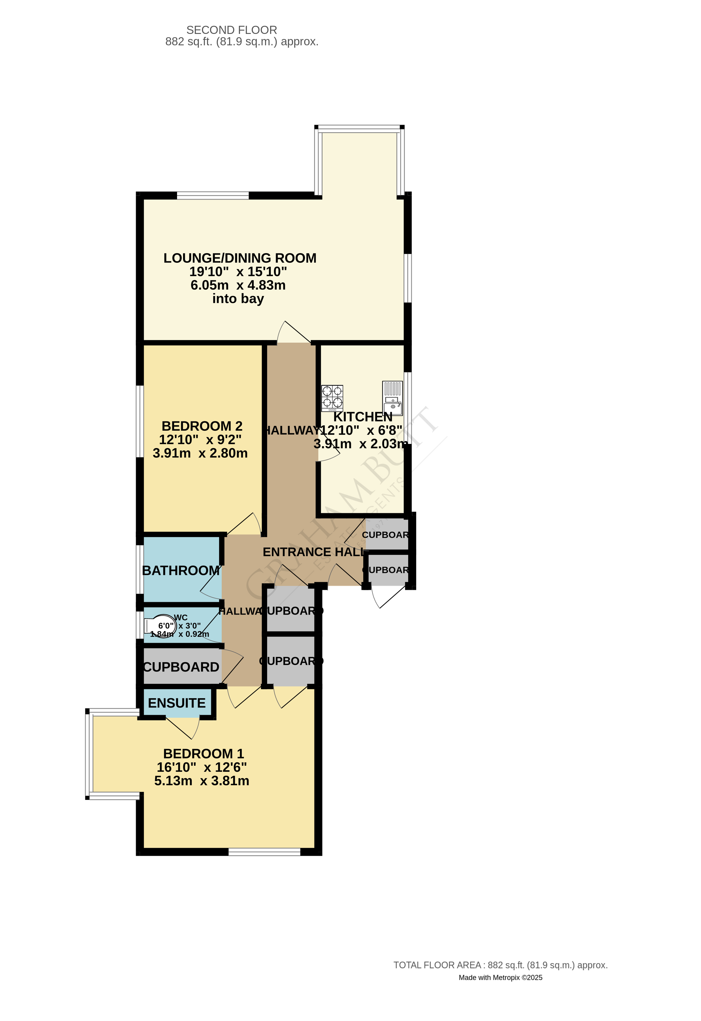Floorplan for Goring Street, Goring-by-Sea, Worthing