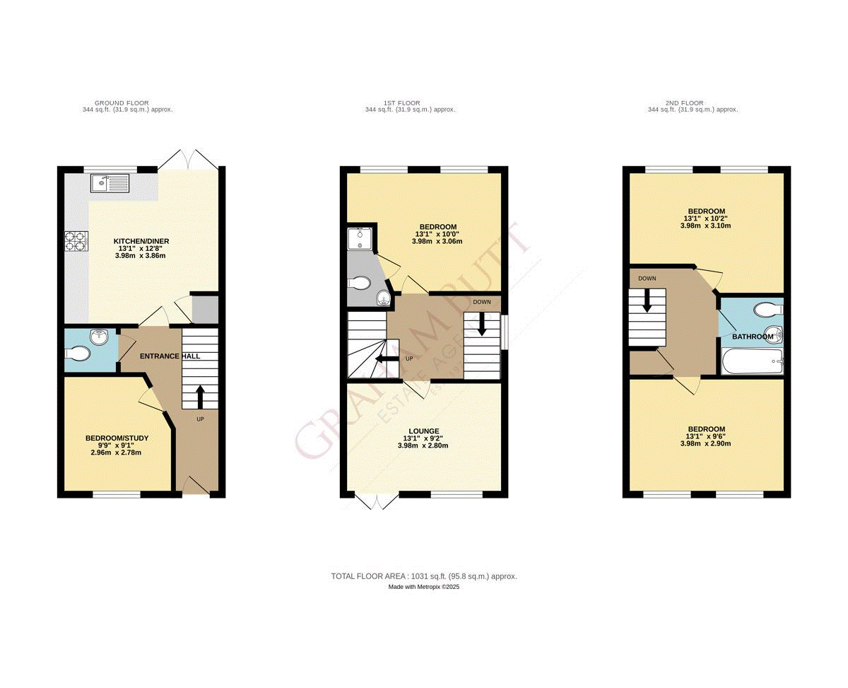 Floorplan for Littlehampton, West Sussex