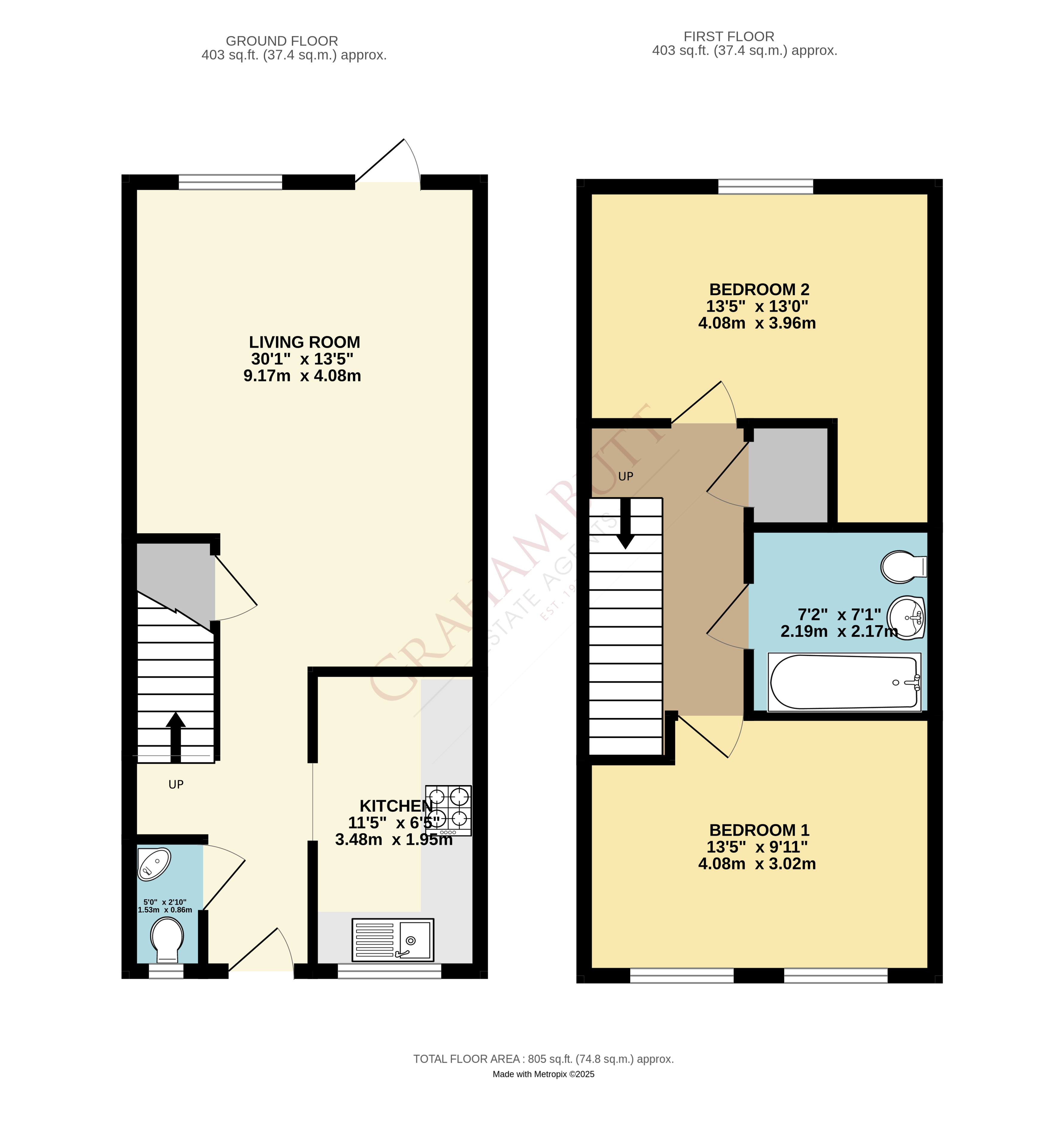 Floorplan for Littlehampton, West Sussex