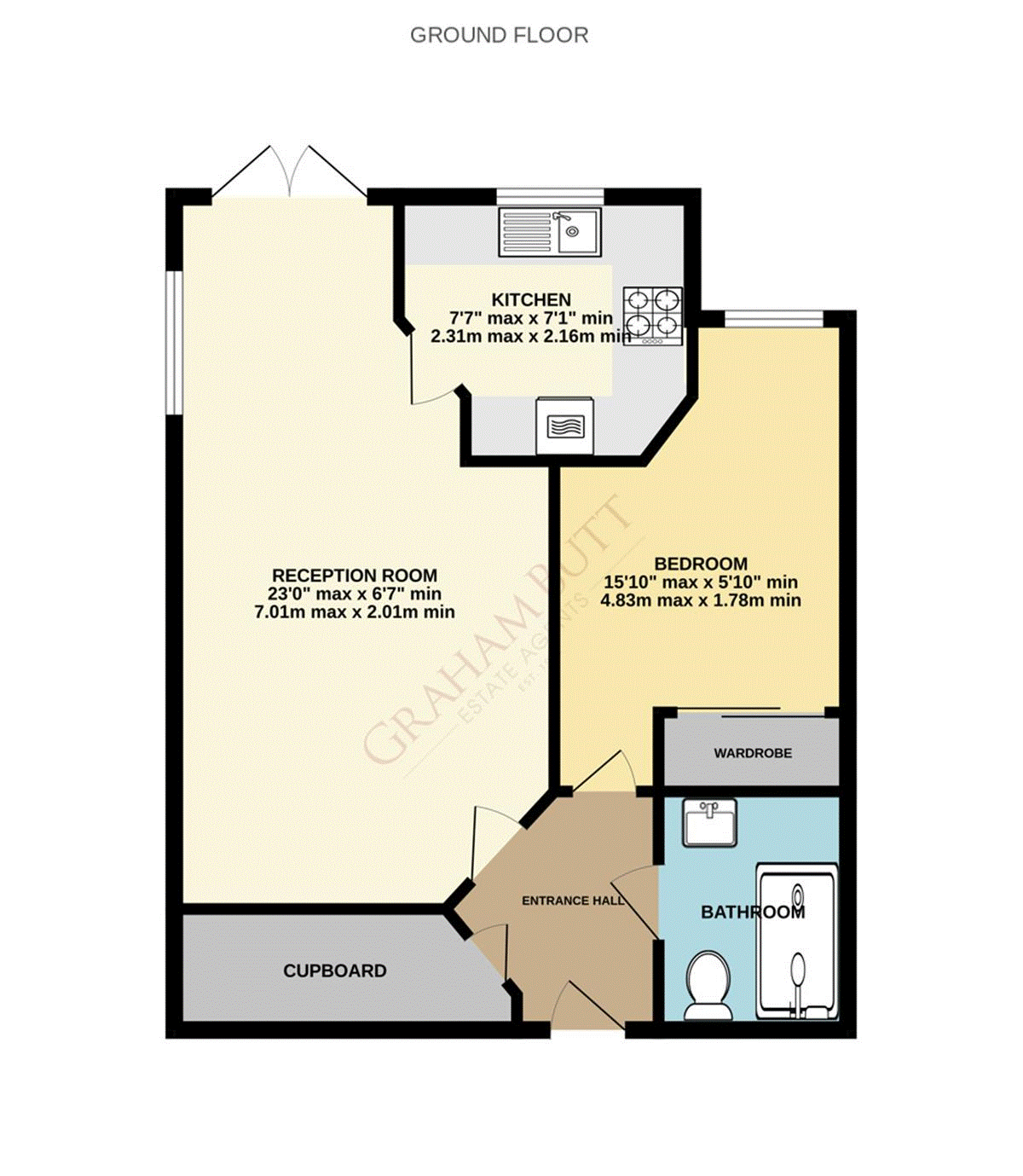 Floorplan for Fitzalan Road, Littlehampton, West Sussex