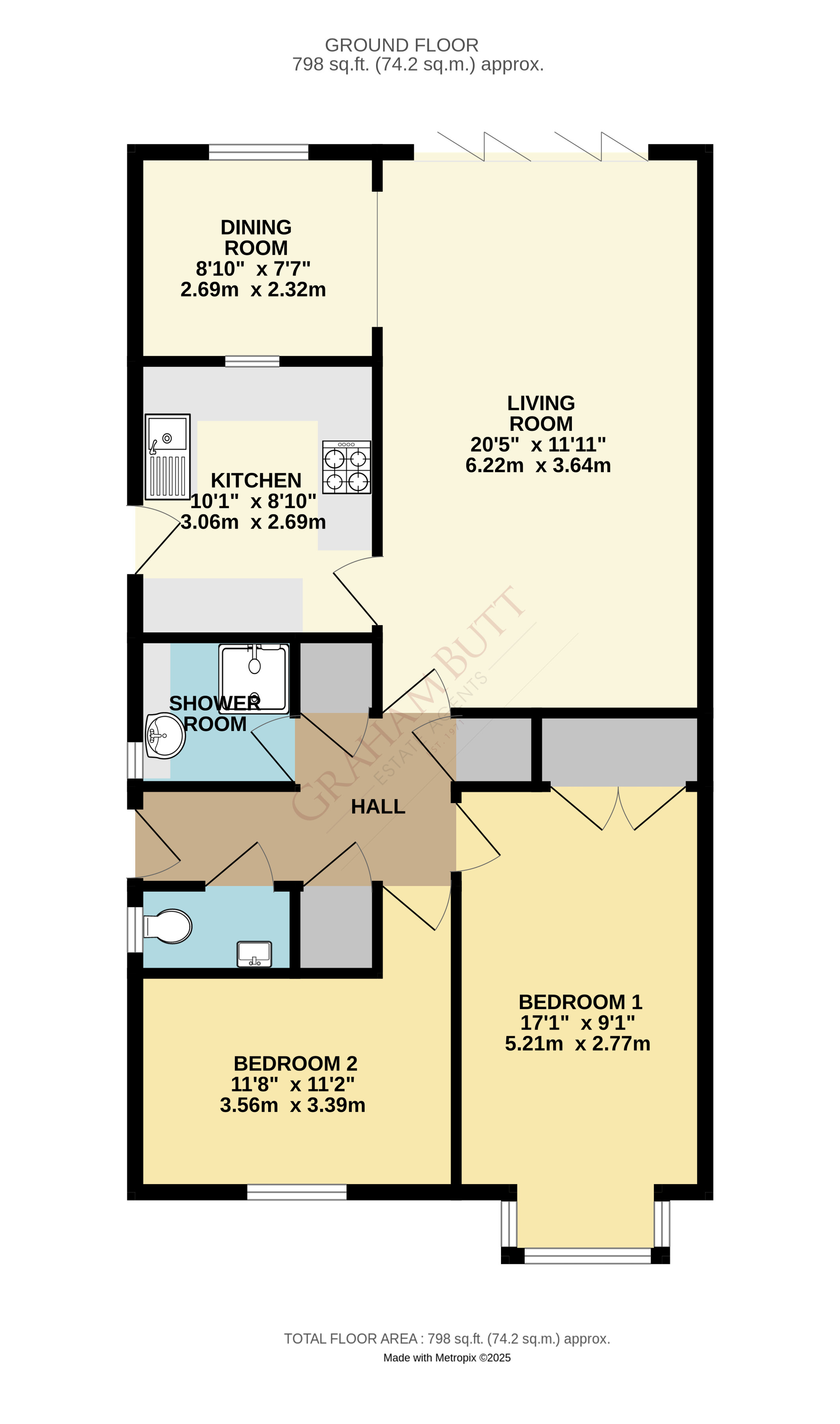 Floorplan for Littlehampton, West Sussex