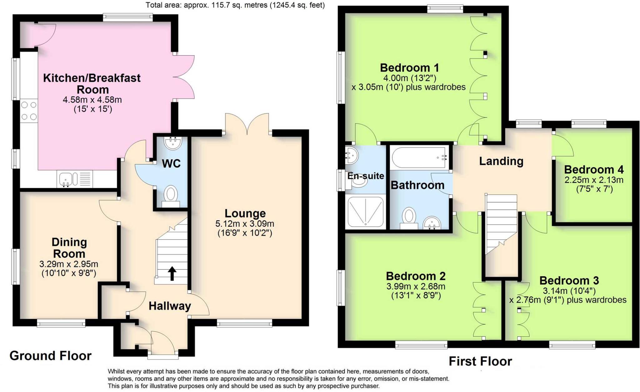 Floorplan for Littlehampton, West Sussex