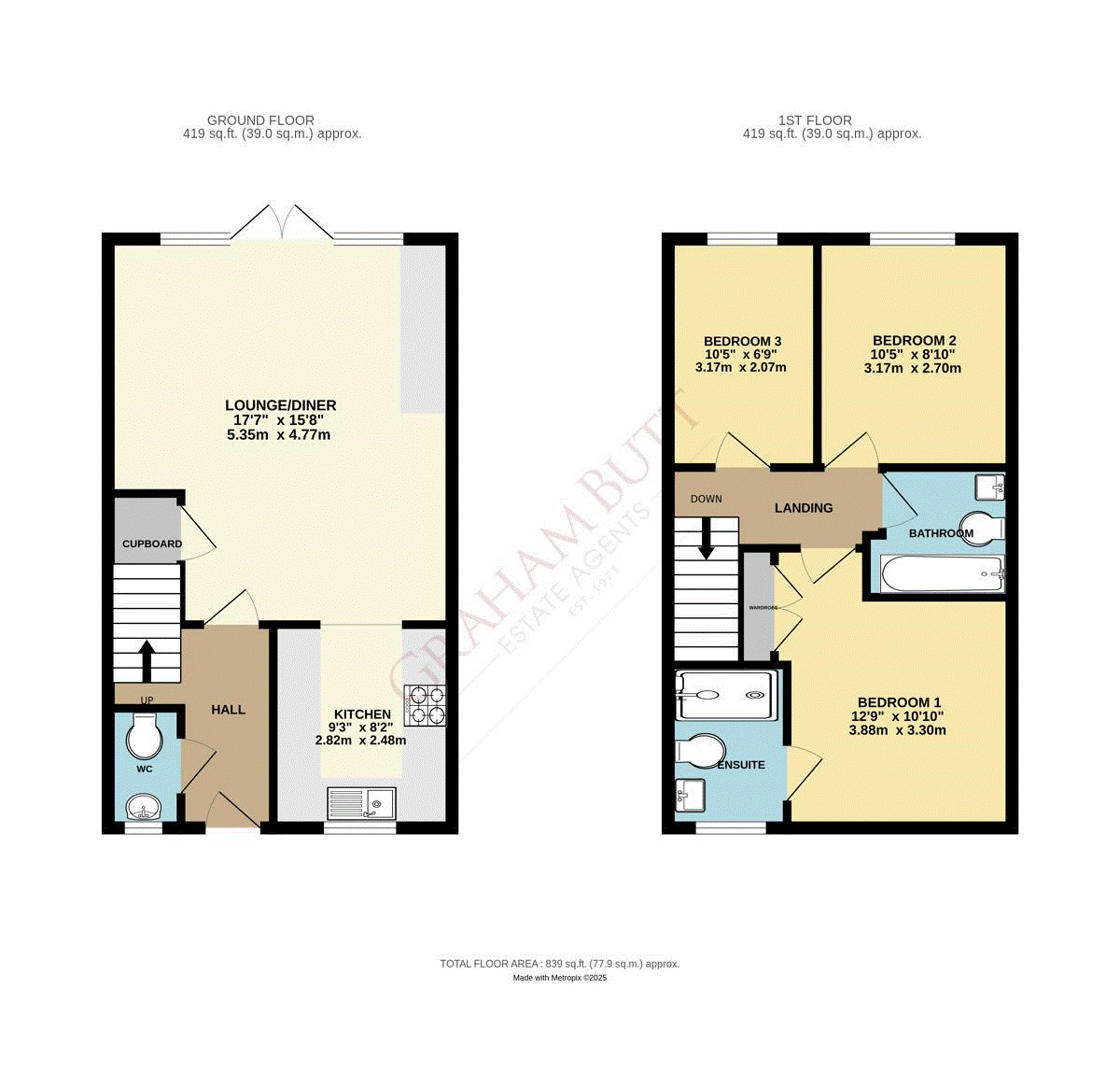 Floorplan for Littlehampton, West Sussex