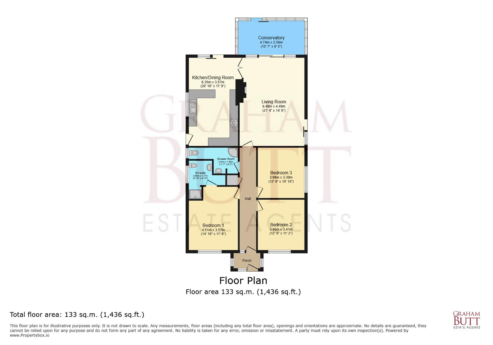 Floorplan for Climping, West Sussex