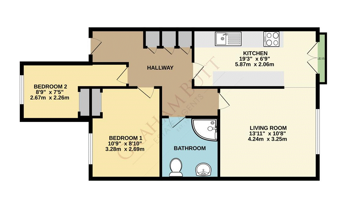 Floorplan for Littlehampton, West Sussex