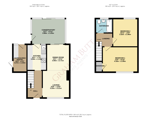 Floorplan for Wick, Littlehampton, West Sussex