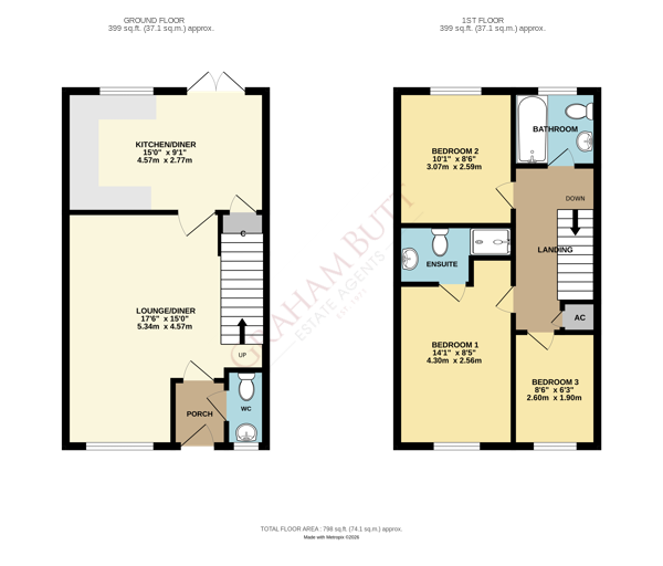 Floorplan for Littlehampton, West Sussex