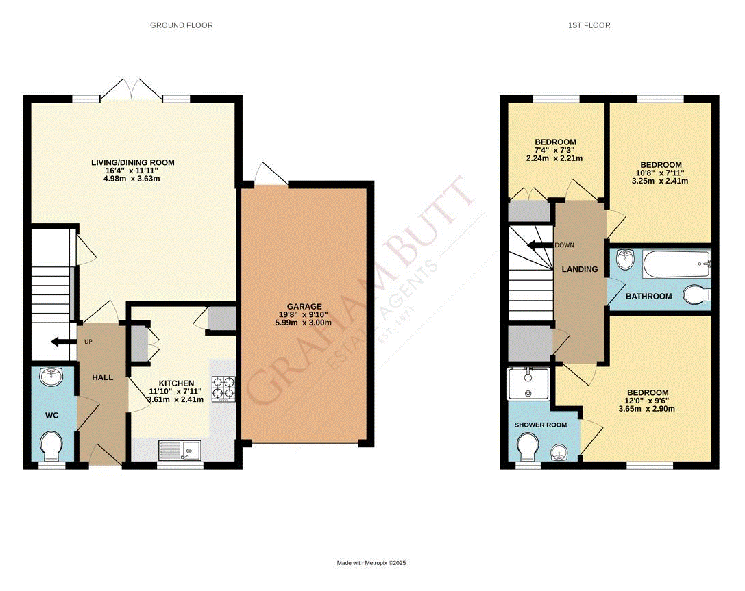 Floorplan for Yapton, Arundel, West Sussex