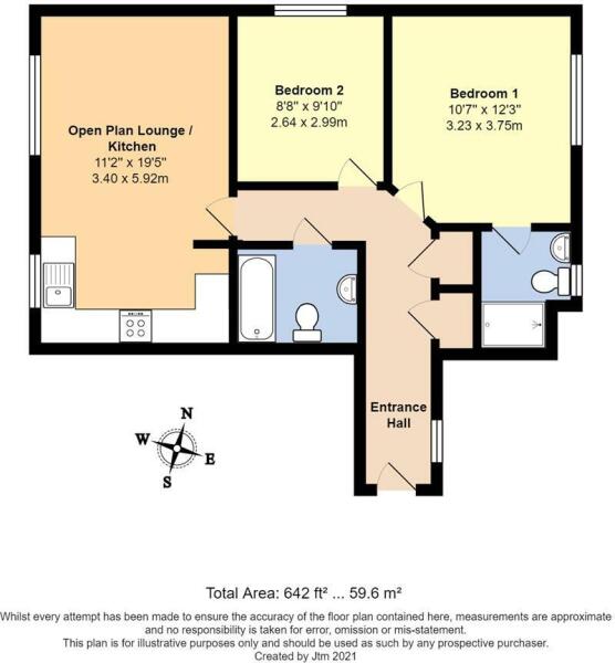 Floorplan for Littlehampton, West Sussex