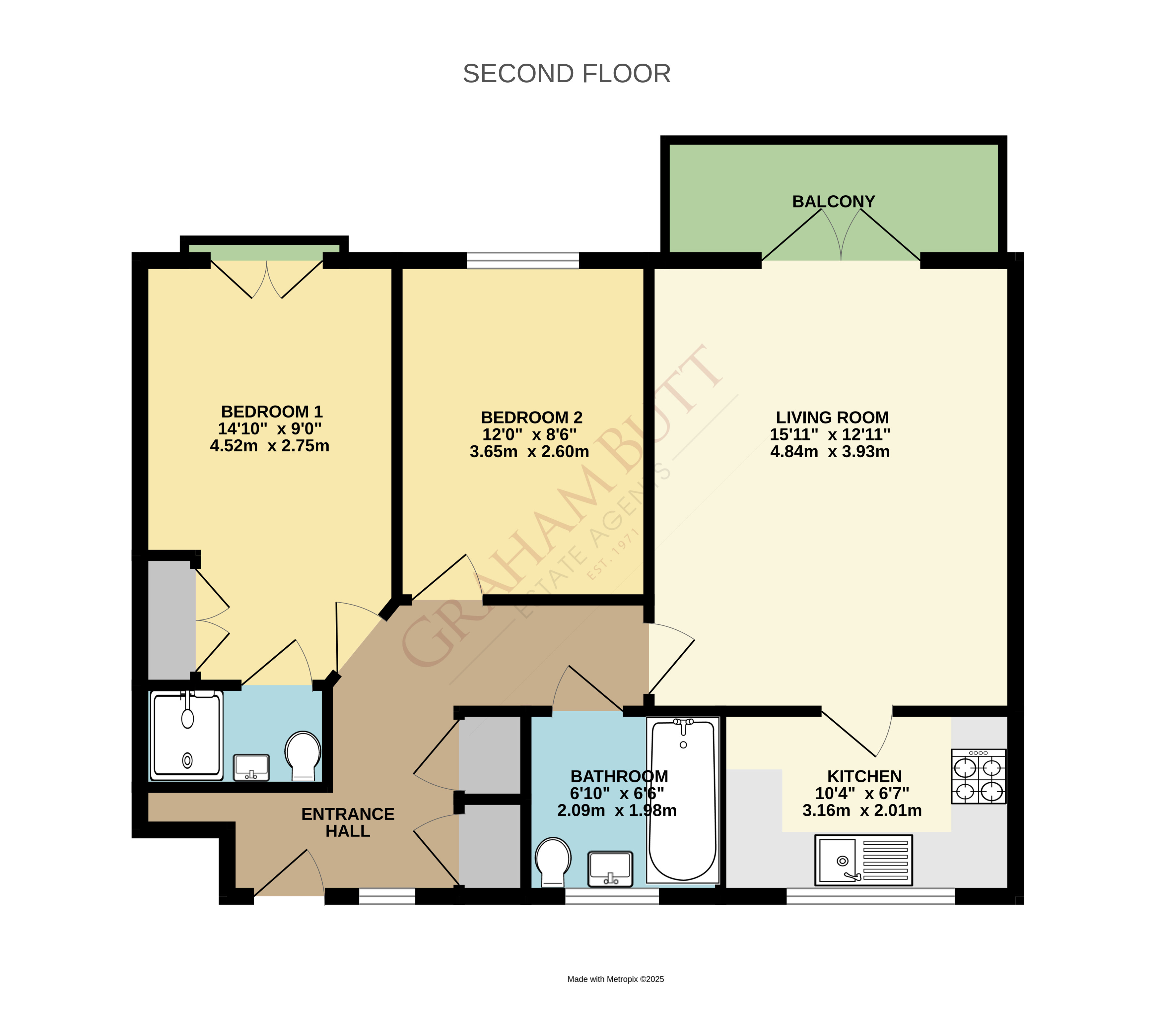 Floorplan for Littlehampton, West Sussex
