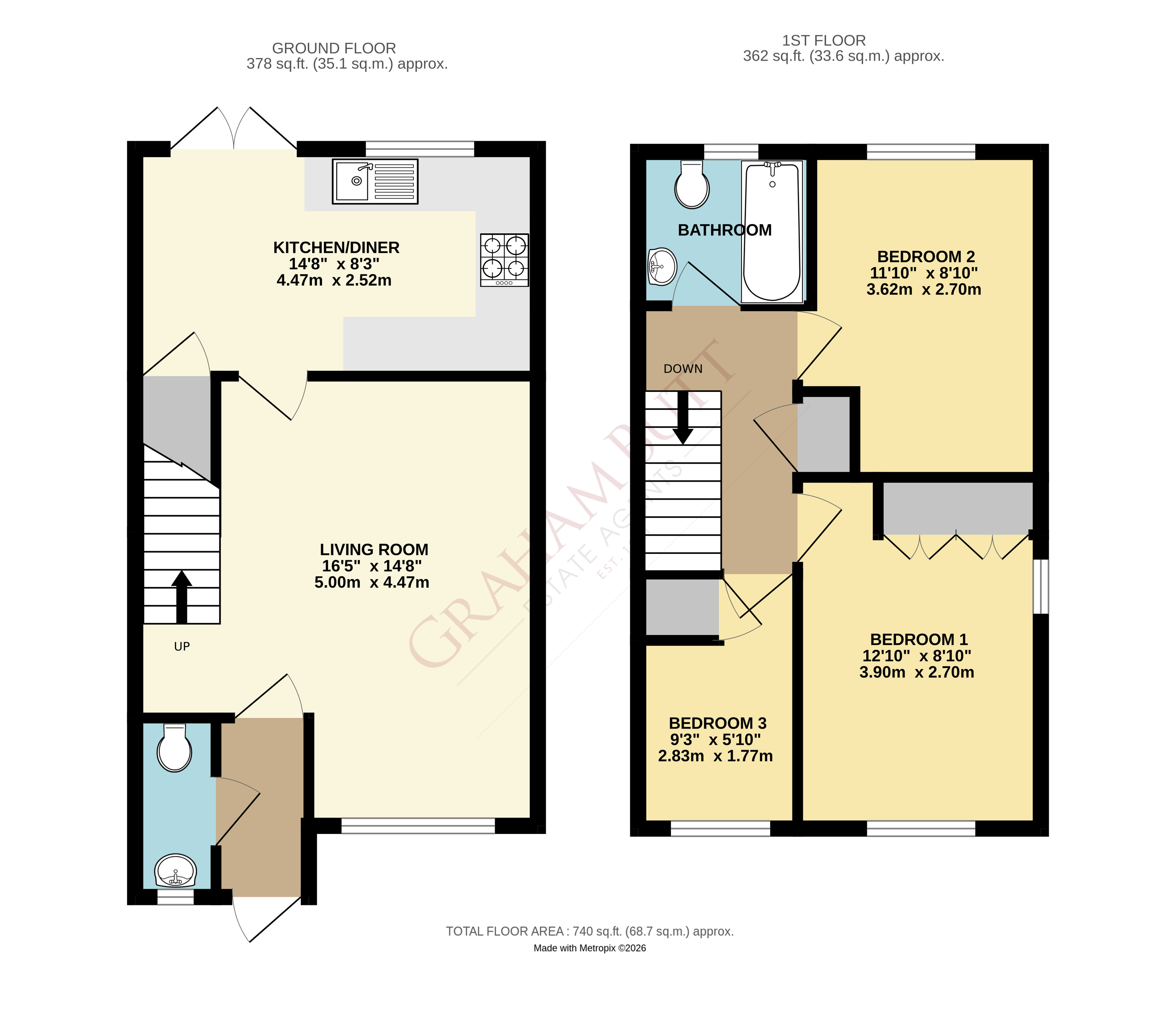 Floorplan for Littlehampton, West Sussex