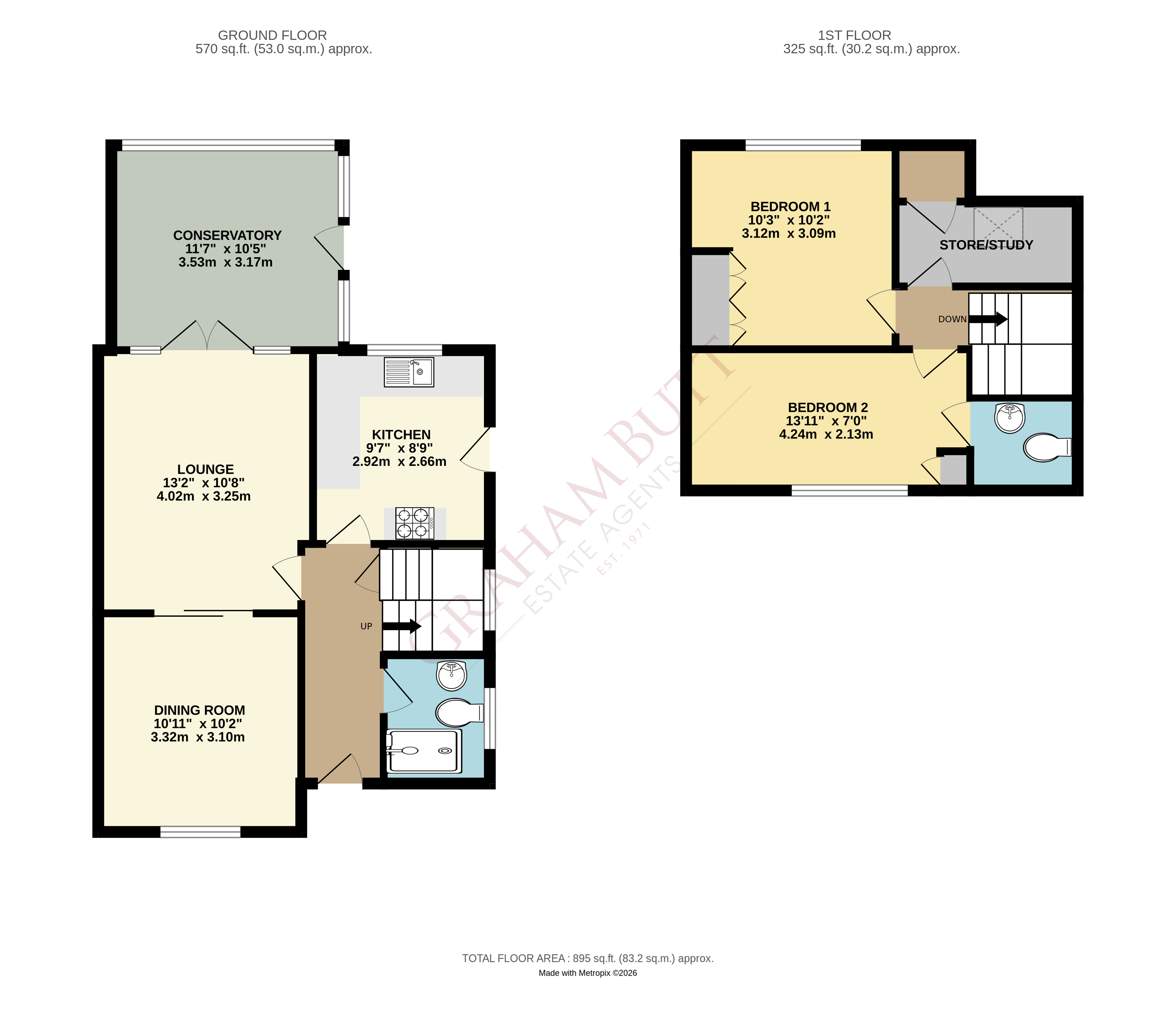 Floorplan for Littlehampton, West Sussex