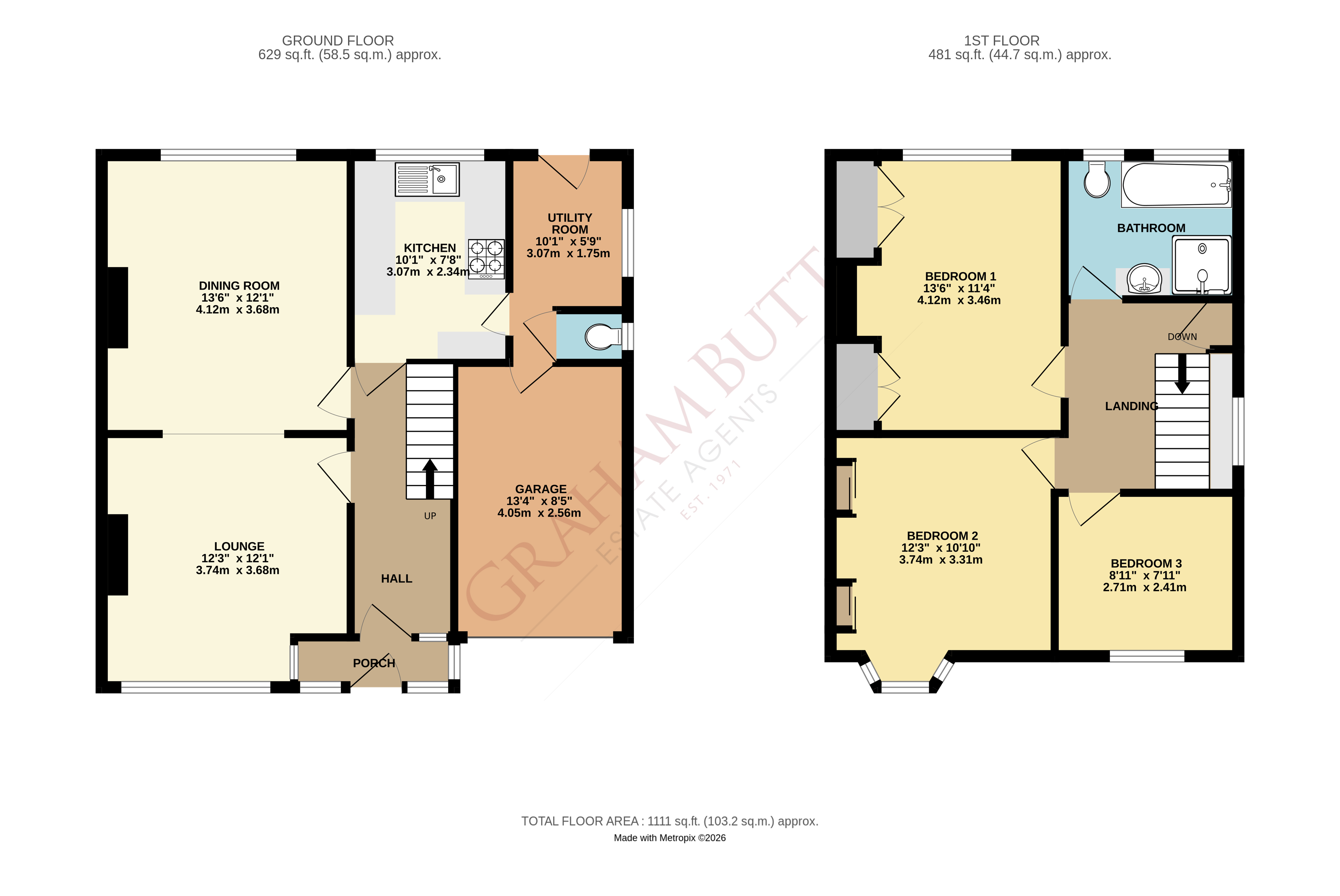 Floorplan for Littlehampton, West Sussex