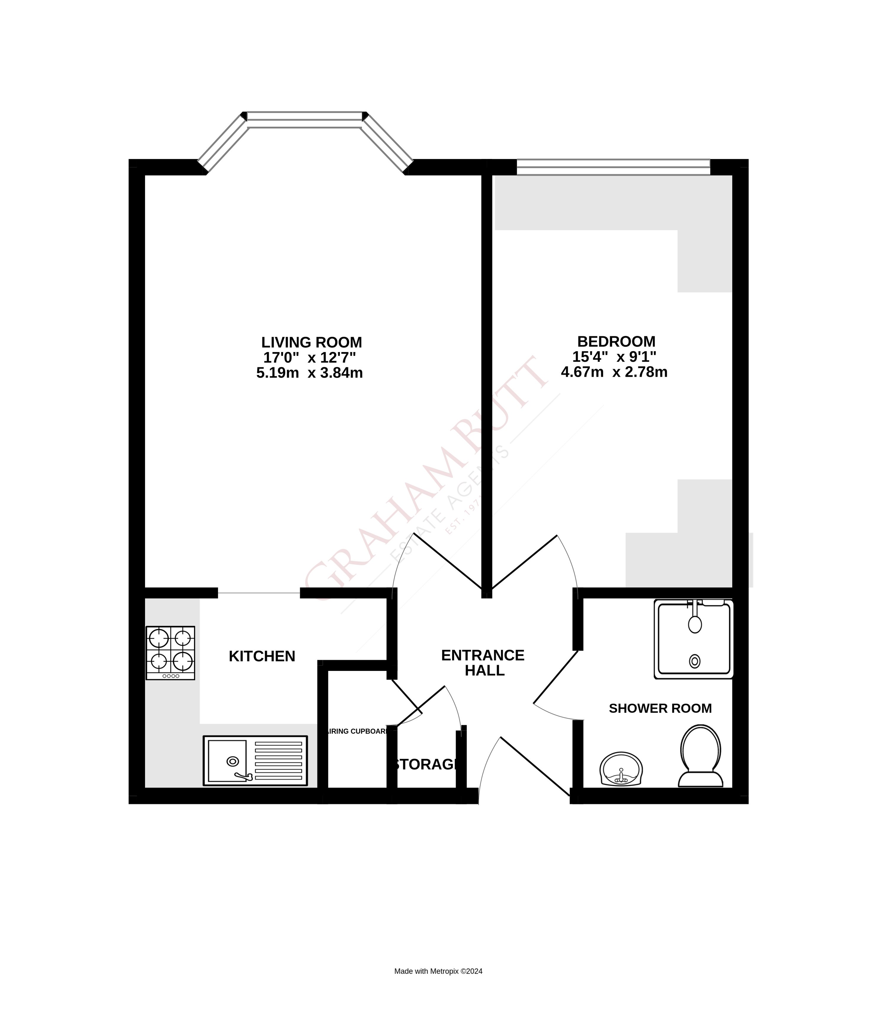 Floorplan for Goda Road, Littlehampton, West Sussex