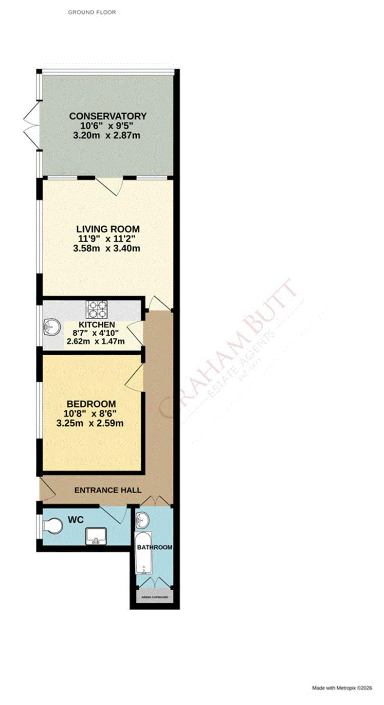 Floorplan for Littlehampton, West Sussex
